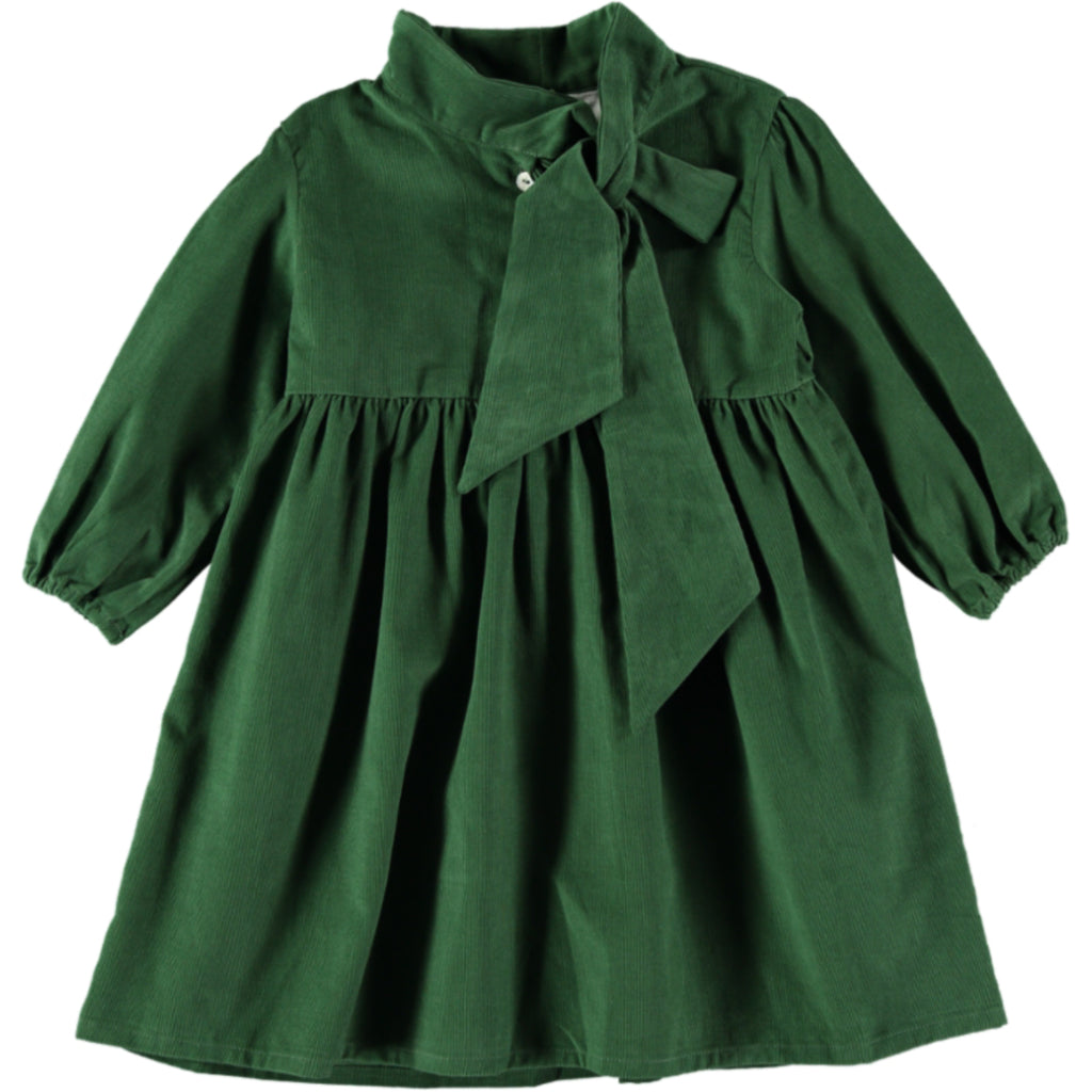 Green Velveteen Dress