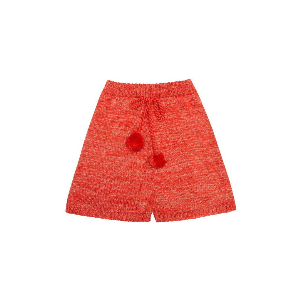 Desert Knitted Red Short