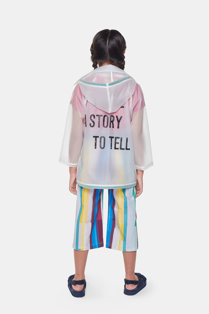I have a story to tell Rain Coat