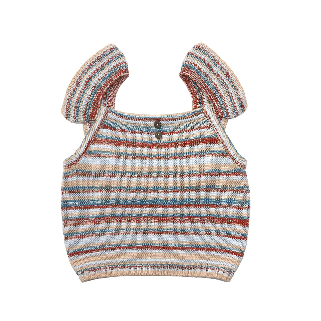 Rainbow Knitted Blouse