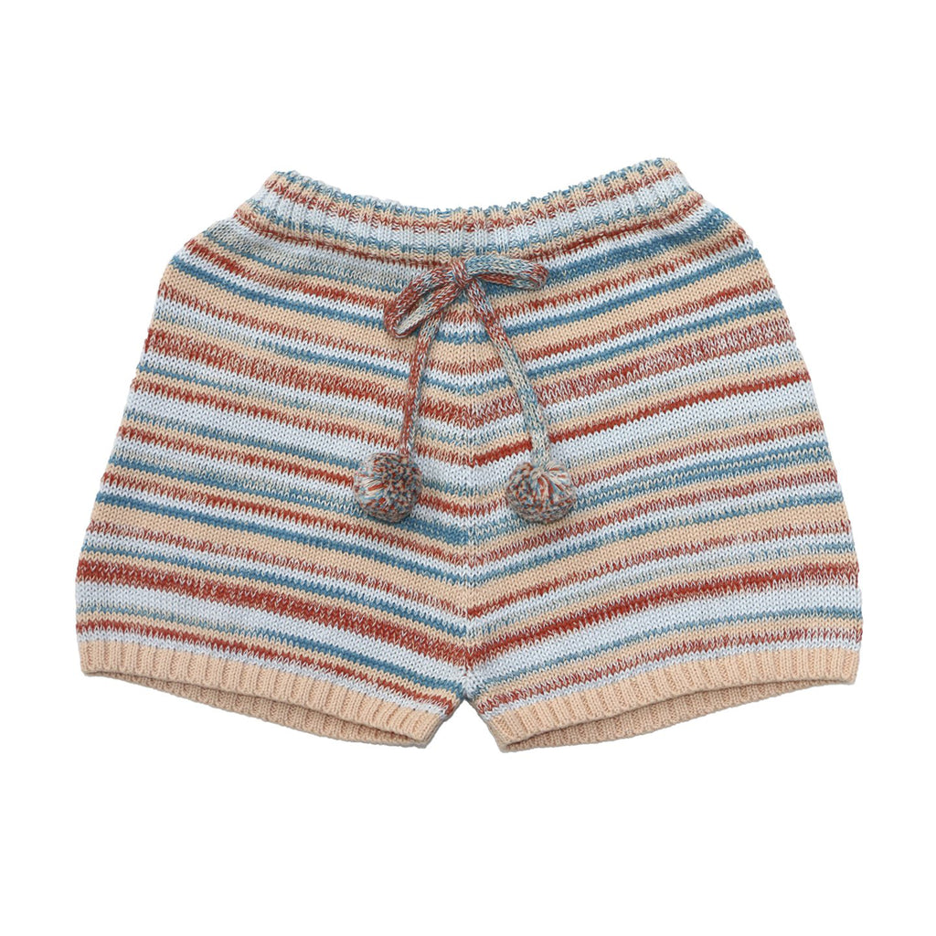 Rainbow Knitted Shorts
