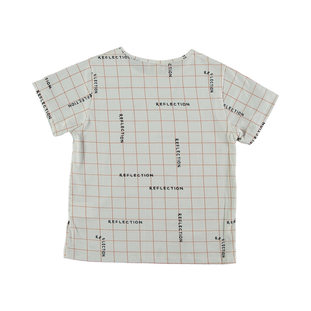 Reflections Grid Organic Cotton T-shirt