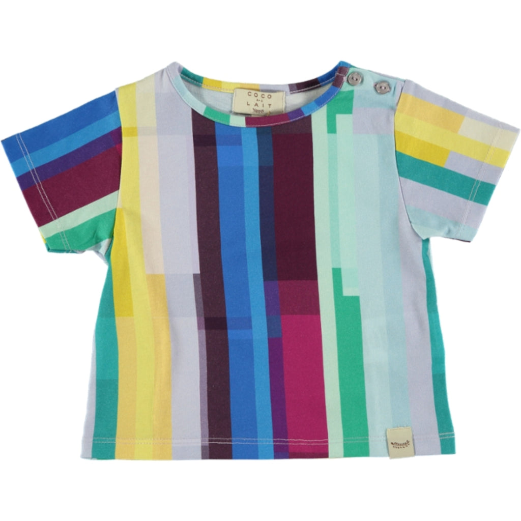 Mirror Stripe Organic Cotton Tee
