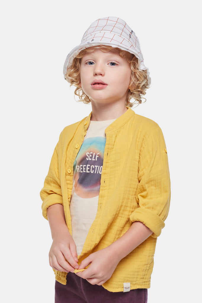 Yellow Bambula Long Sleeve Shirt