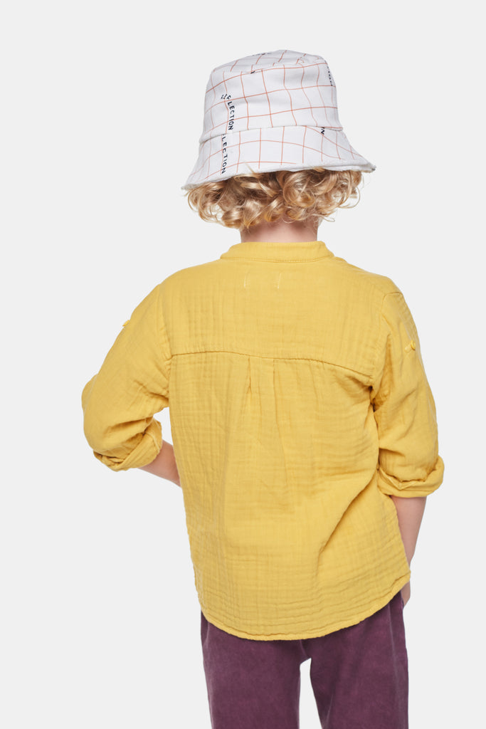 Yellow Bambula Long Sleeve Shirt