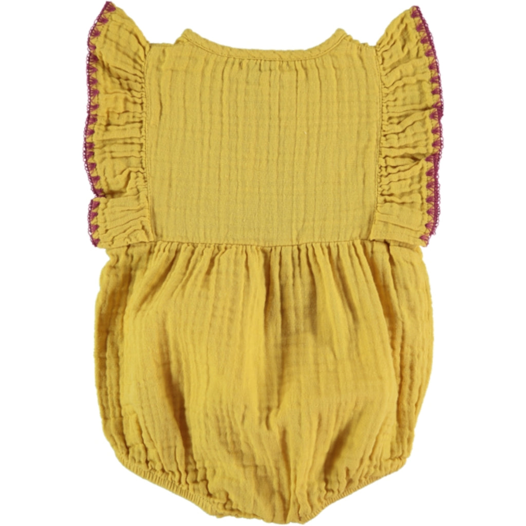 Yellow Bambula Romper