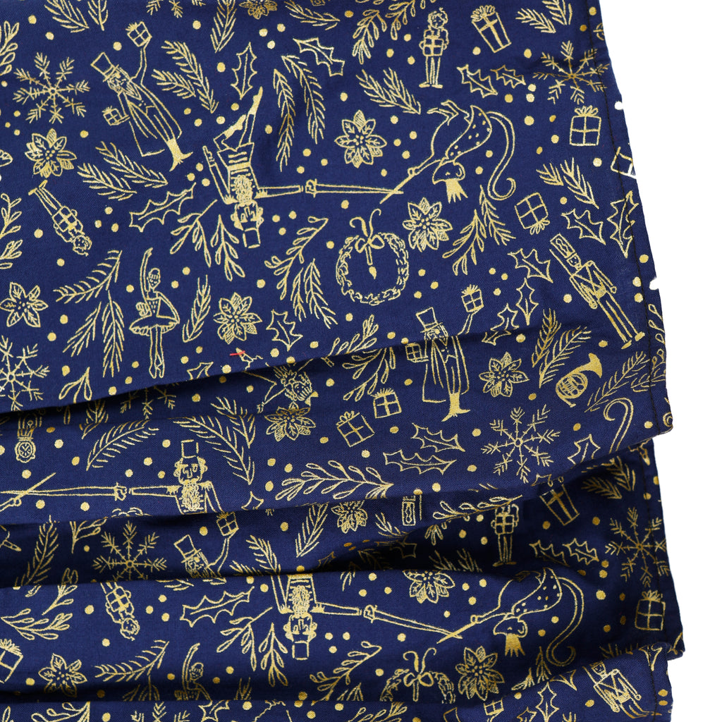 Christmas Navy Dress