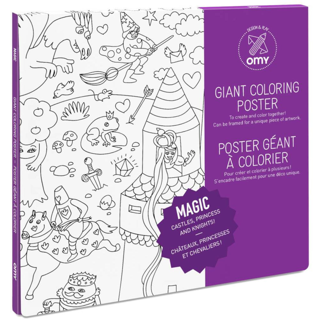 Coloring Poster OMY
