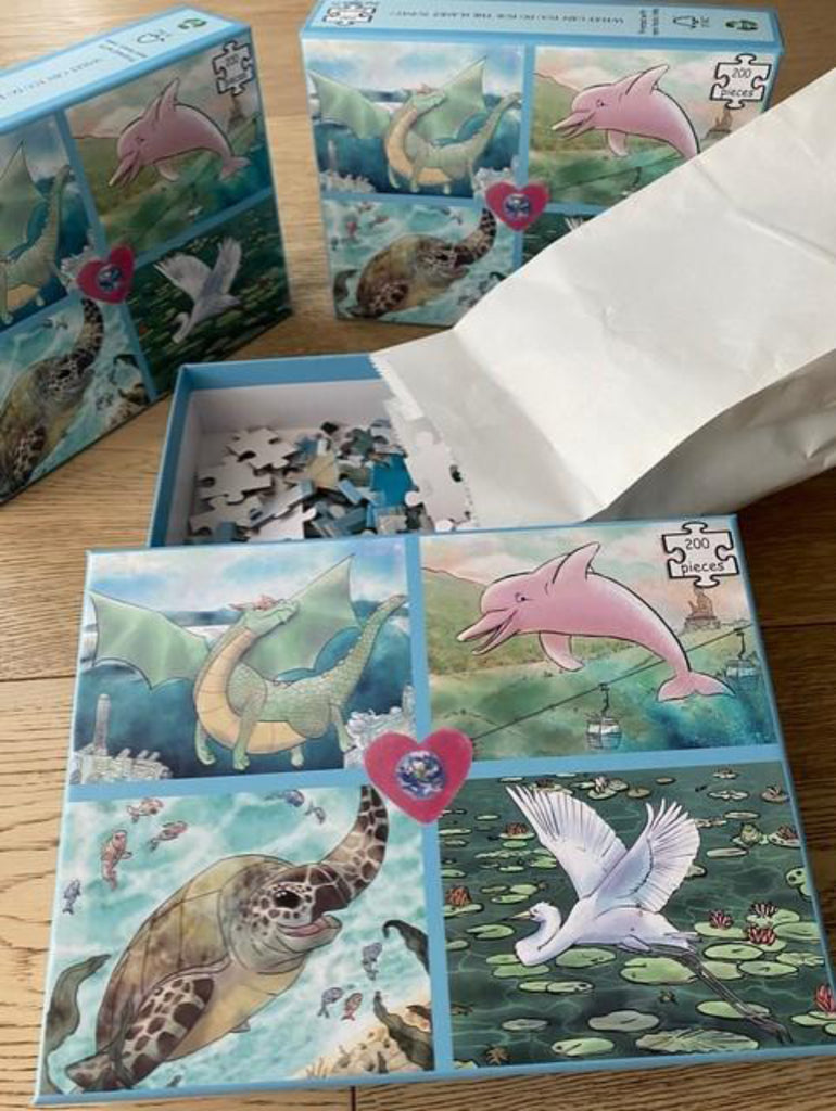 The Green Dragon Jigsaw Puzzle